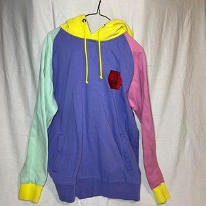 Teddy Fresh Colorblock Hoodie Size XL